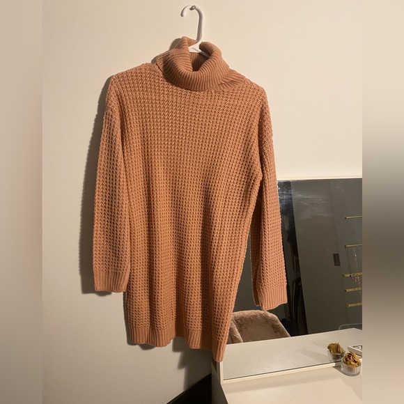 Missguided petite blush pink sweater dress | US 2/4 - Picture 1 of 4